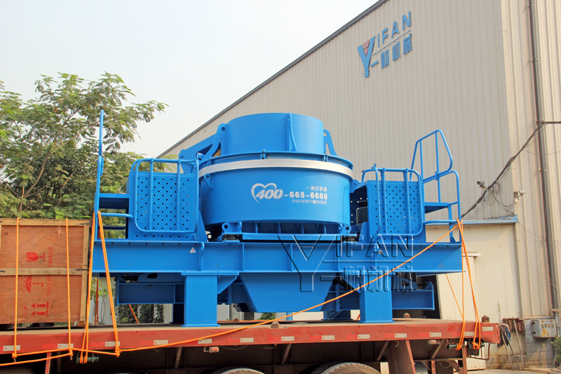 YIFAN Created Professional VI 8000II Vertical Shaft Impact Crusher for Chongqing Customer