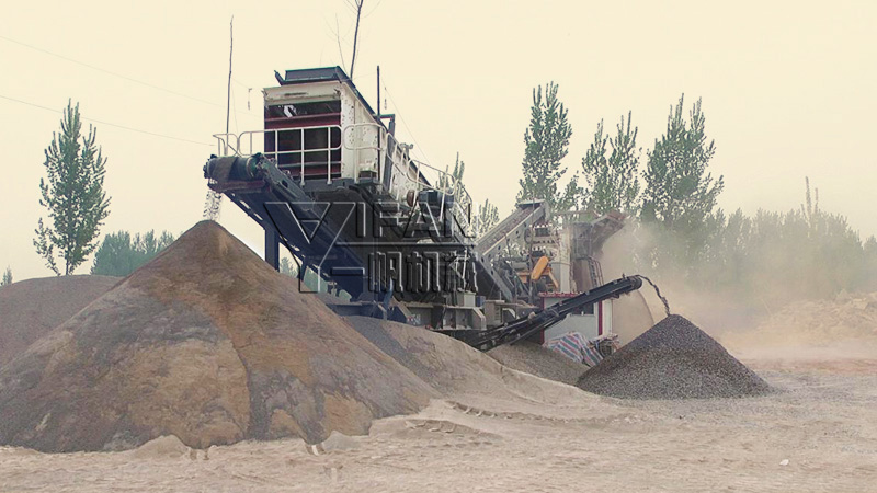 YIFAN-Mobile-Crushing-Plant-Helps-with-Puyang-Construction-Waste-Disposal