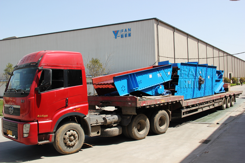 YIFAN crushing and screening equipments was sent to Indonesia