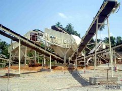 A set of stone production line has worked successfully in Sri Lanka
